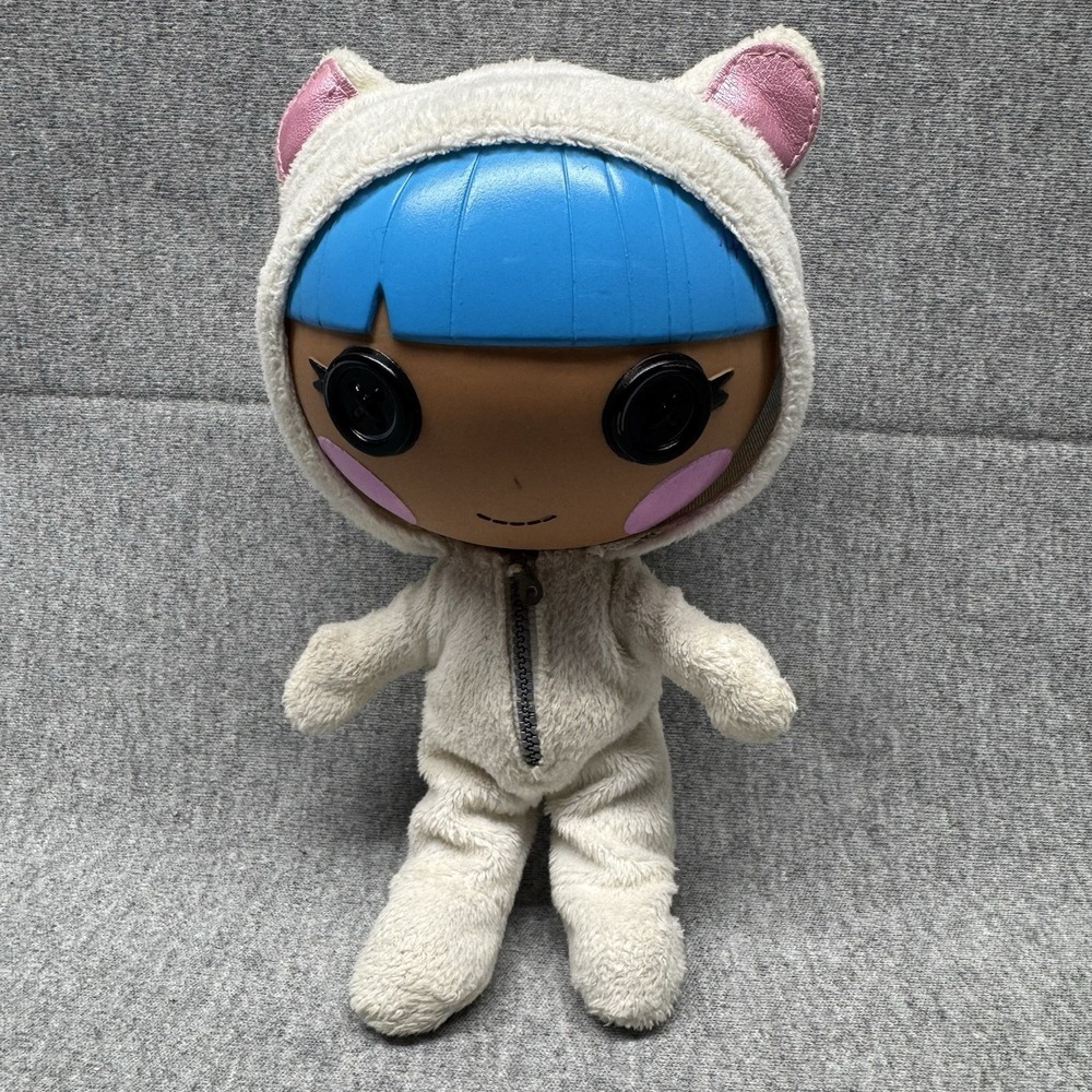 Lalaloopsy Littles Bundles Snuggle Stuff Sister Play Doll Blue Hair Black Eyes